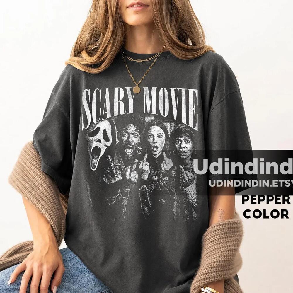 Scary Movie S Gift For Women And Men T Shirt Fd